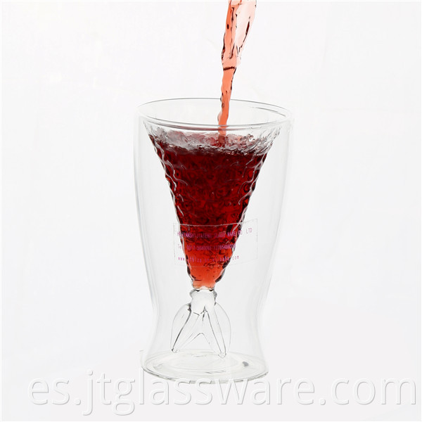 Beautiful Fish Wine Glass Cup